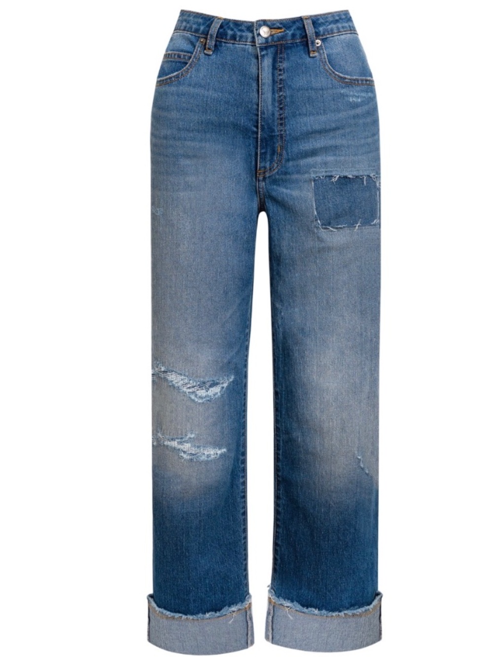 Jessica Simpson Zinnia Wide Leg Boyfriend Jeans